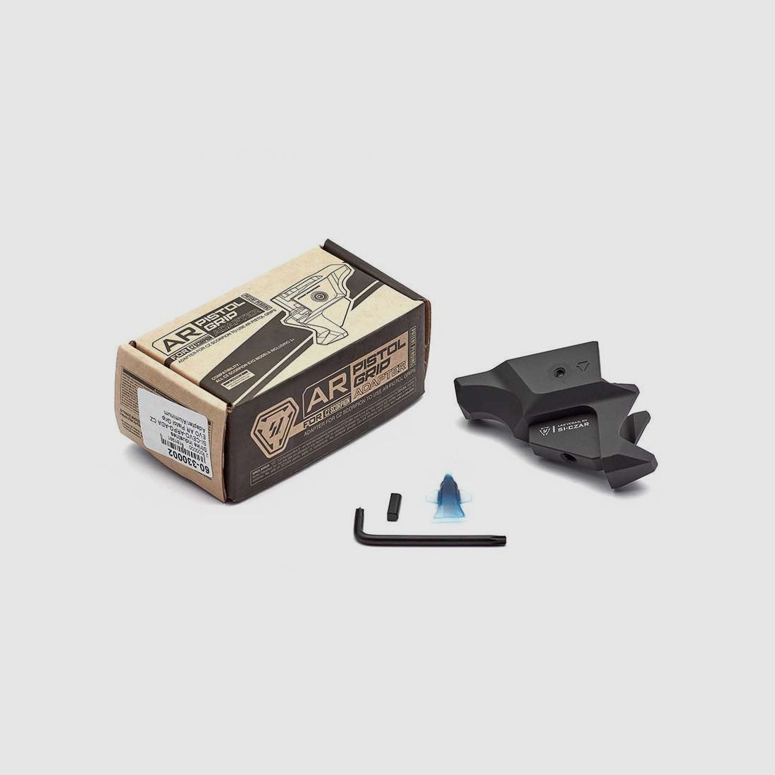 Strike Industries SI-CEVO-ARPG-ADA CZ EVO AR Adapter do uchwytu pistoletowego / aluminium, zdjęcie 2 z 3