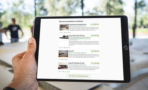 Gunfinder auf der eigenen Webseite integrieren