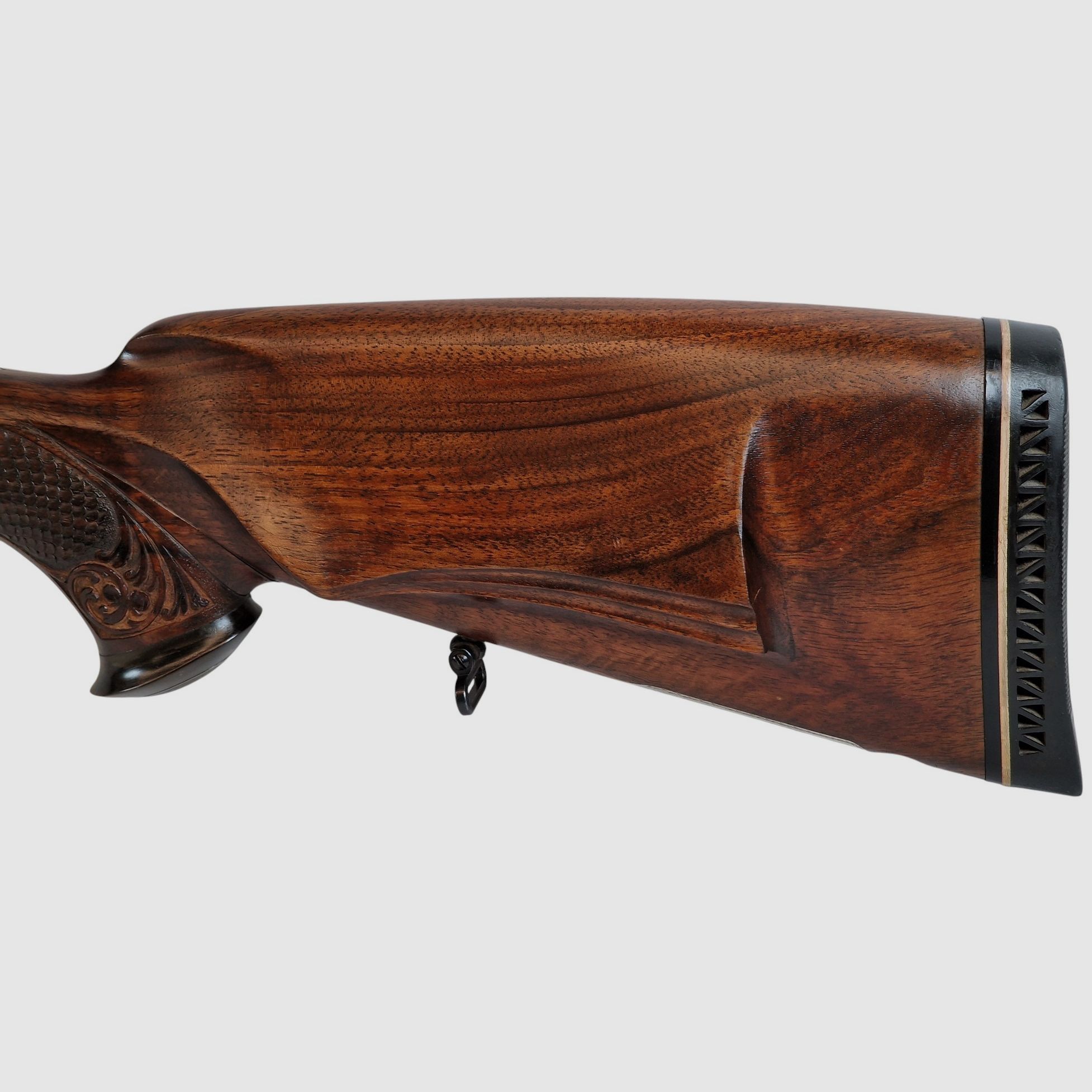 Outschar Ferlach side lock break-action rifle in caliber 6.5x57R with variable Zeiss optics
