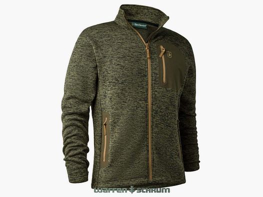 Deerhunter Fleece Jacket Sarek Olive Night Melange