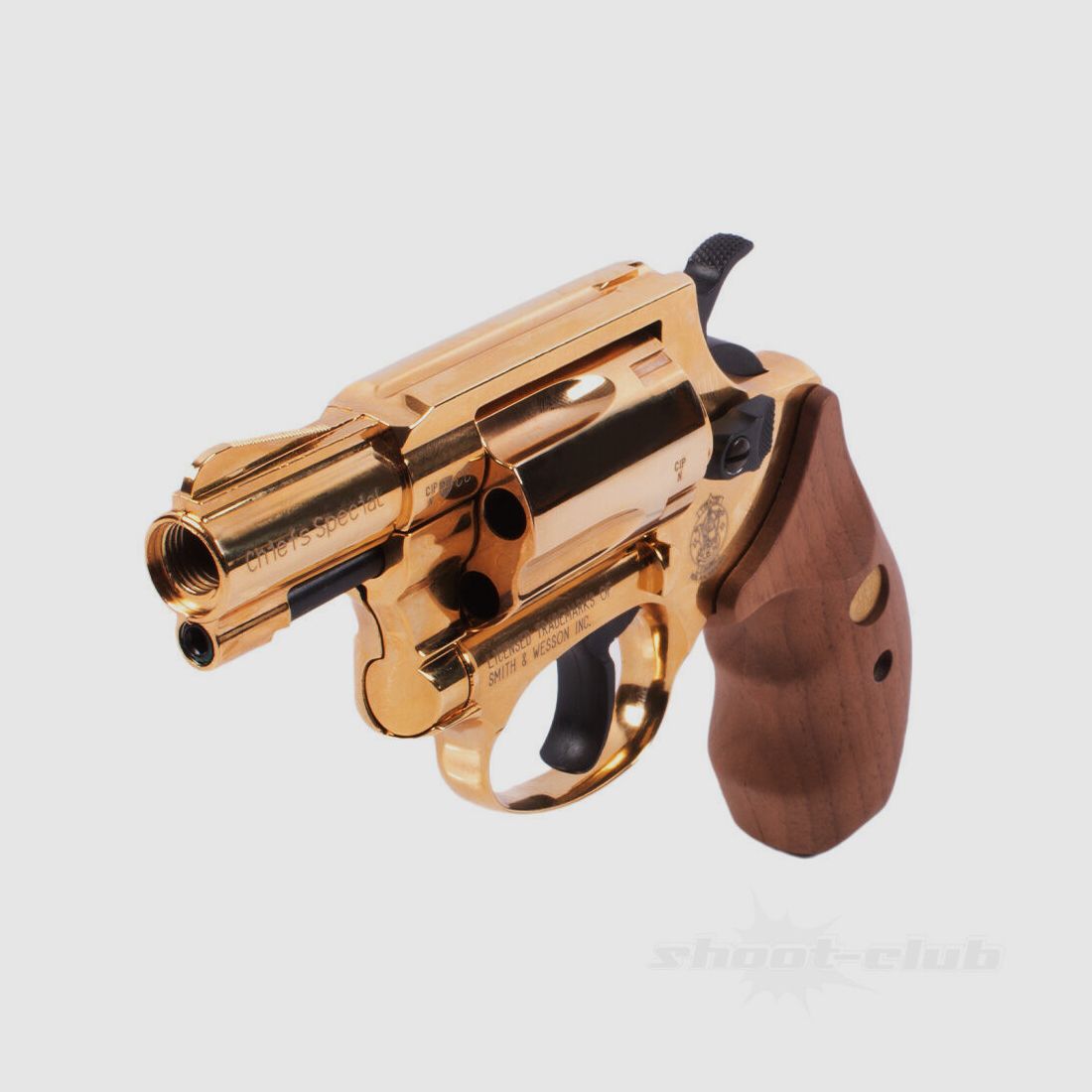 Smith & Wesson Chiefs Special Gold Schreckschuss Revolver 9 mm R.K.