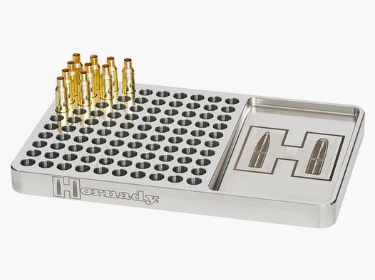 Hornady Aluminium Ladebrett #480044 | 100 Hülsen