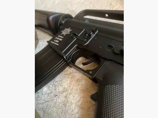 CO2 rifle DEFENSE FORCES M16A1 VN Vietnam, full metal, caliber 4.5 mm BB (P18)