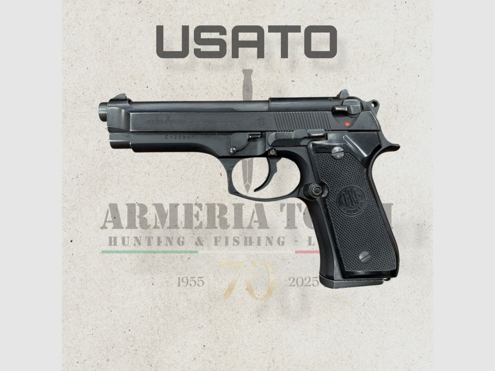 GEBRAUCHT – PISTOLE – BERETTA MOD. 98F Kal. 9×21, Bild 1 von 4