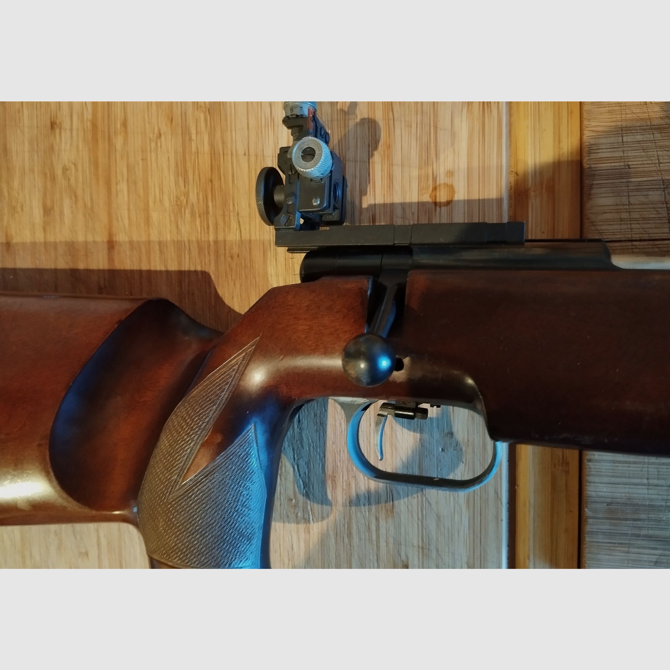 Oldtimer Anschütz KK Gewehr cal,22 Le der 70er Jahre in guter Qualität