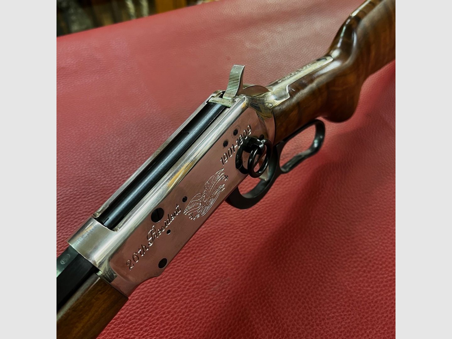 Winchester Model 94 Theodore Roosevelt Herdenkingsstuk 26e President 1901-1909, afbeelding 10 van 11