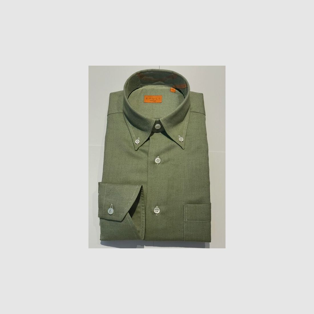 Chemise pour Homme Bruli en Vert