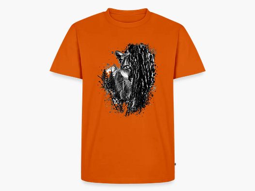 PUMA Men´s Premium T-Shirt „Lauernder Puma"