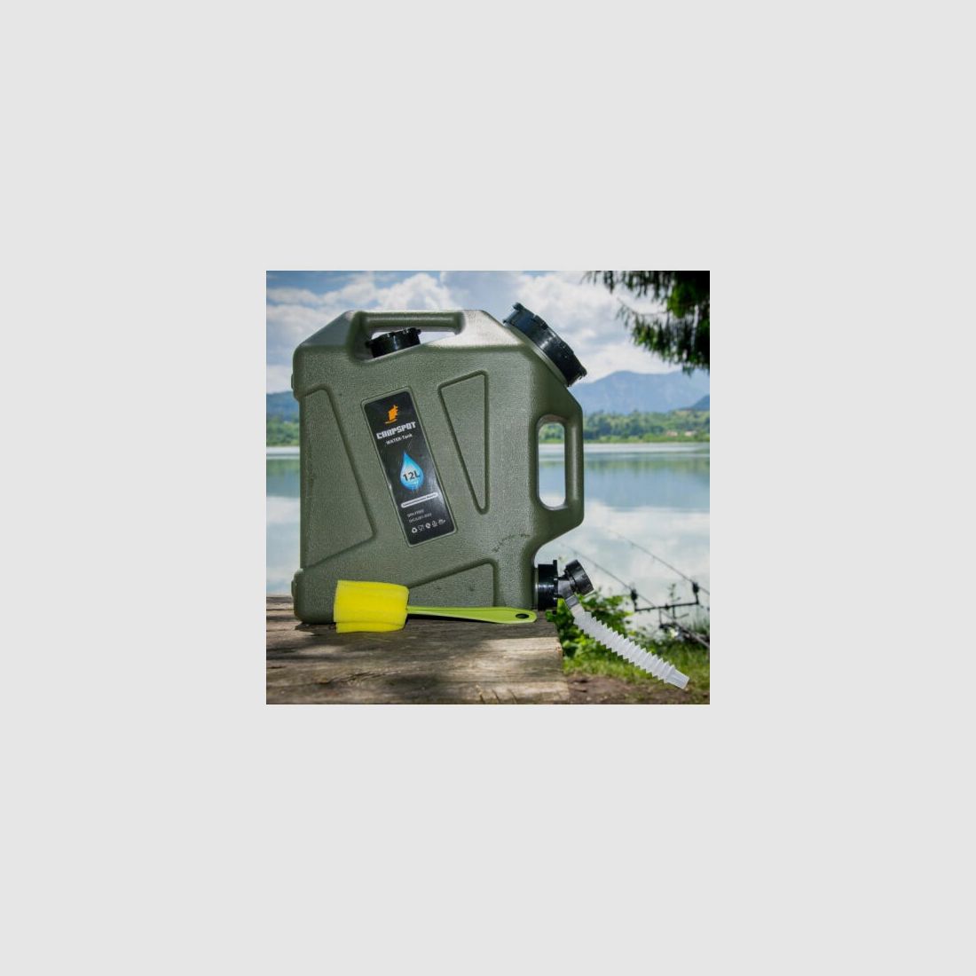 Carpspot Watertank | Waterkanister - 12L - olijf