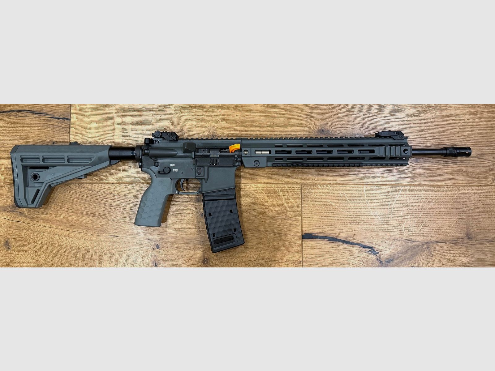 Oberland Arms OA-15 SL16, Lauf 16,75" battleship grey