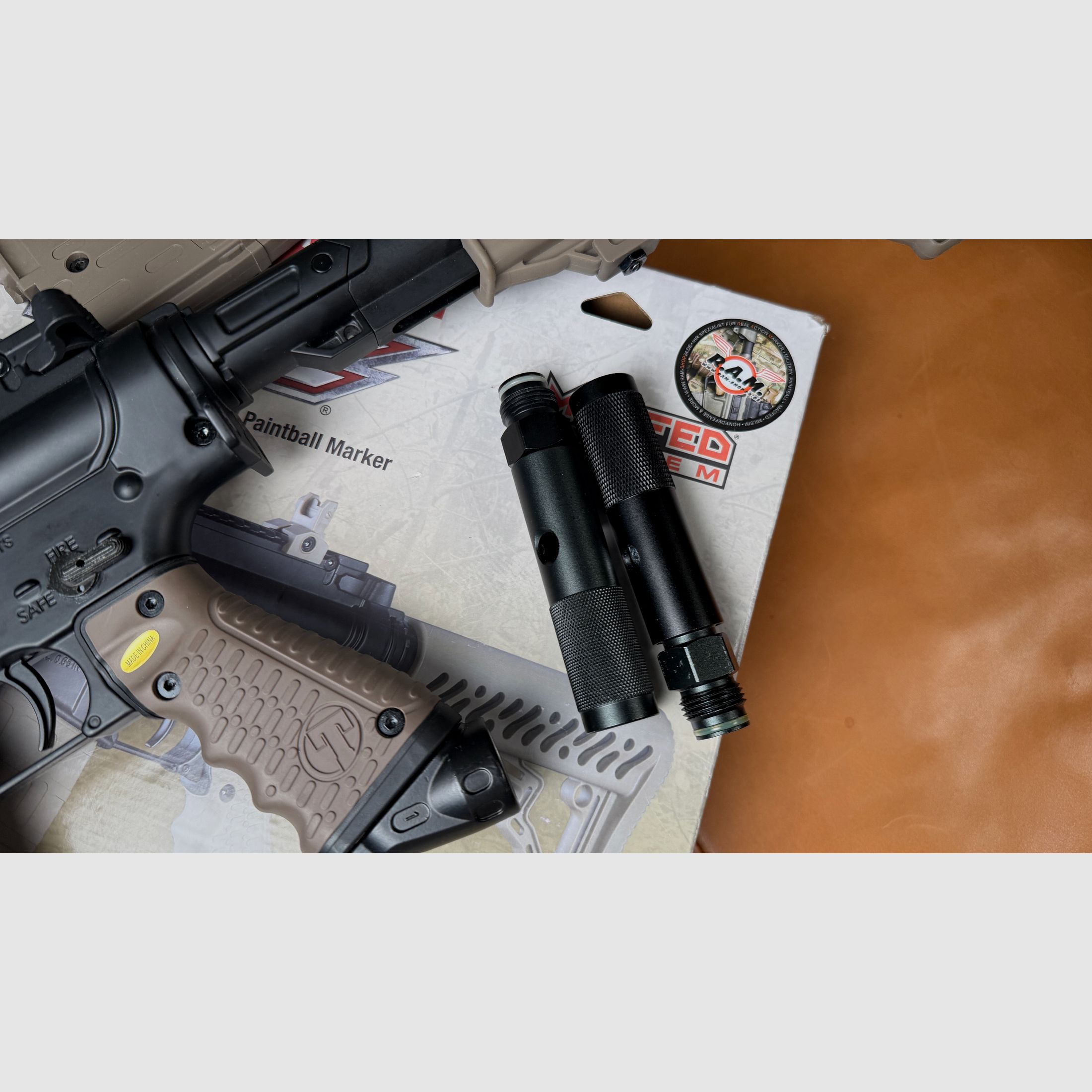 Tippmann TMC .68 RAM Marker / Set M4 Carbine – molti accessori – ottime condizioni