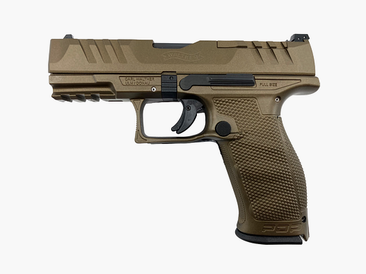 Walther PDP FS 4.5", Kal. 9mm Para Bronze, H-148 Cerakote Burnt Bronze