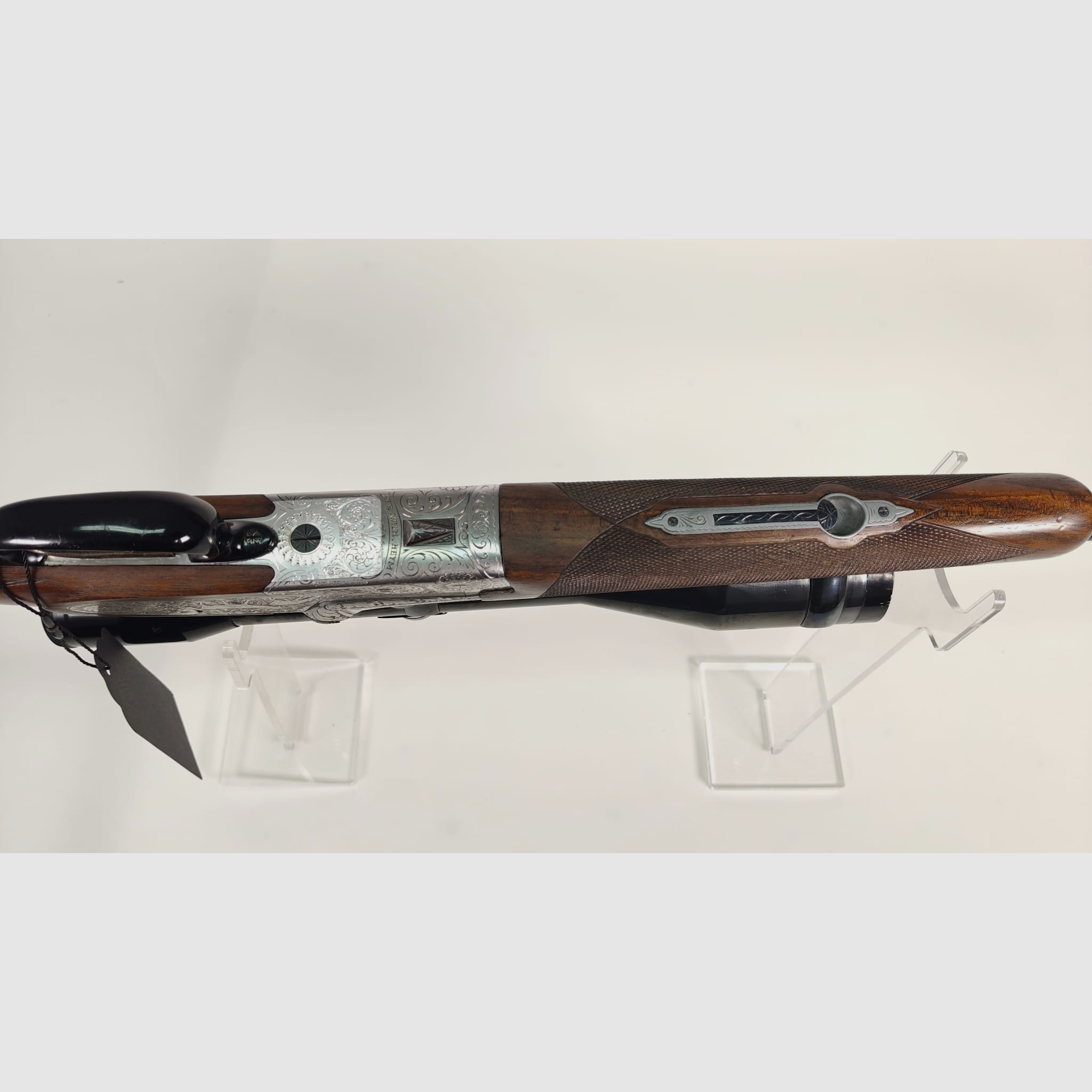 Friedrich Wilhelm Heym Mod. 22 SS side-lock double rifle 7x65R with Zeiss Diasta