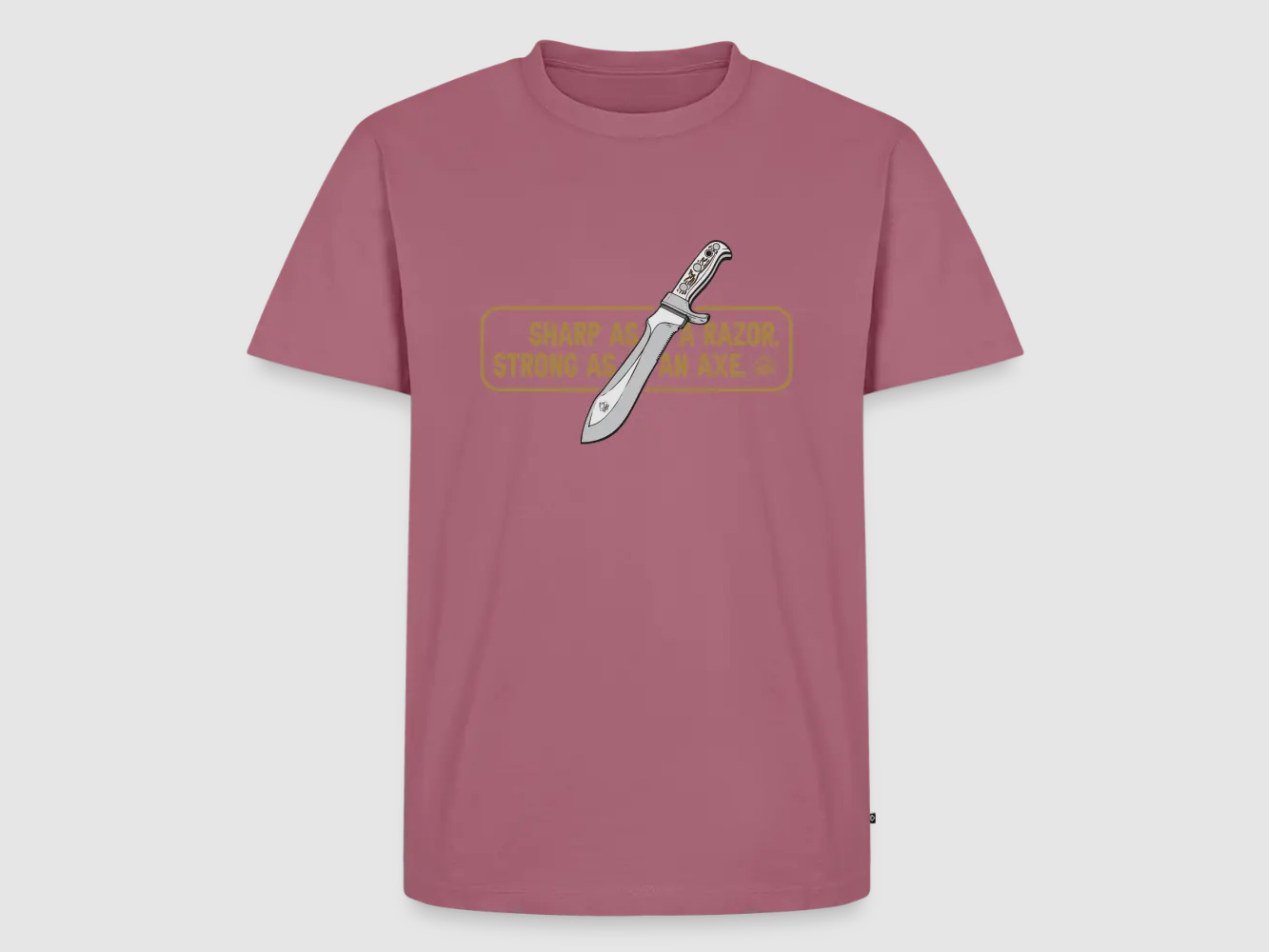 PUMA Męska Premium T-Shirt "White Hunter Sharp & Strong"