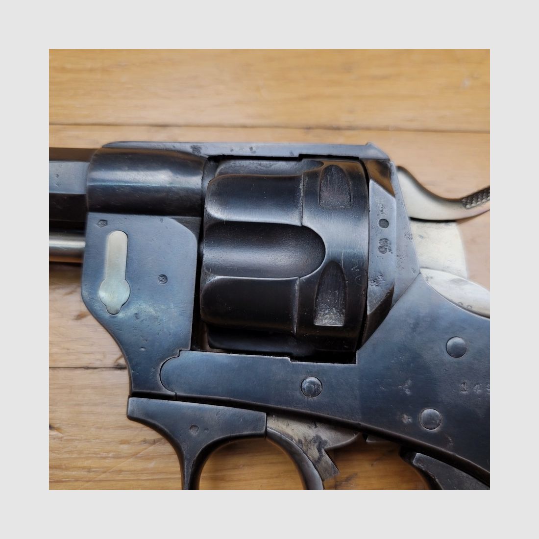 Rarissimes und schöner Revolver Modell 1874 für Marineoffizier – vollständig einheitliche Seriennummer – MAS von 1885 – sehr guter Zustand, Bild 23 von 29