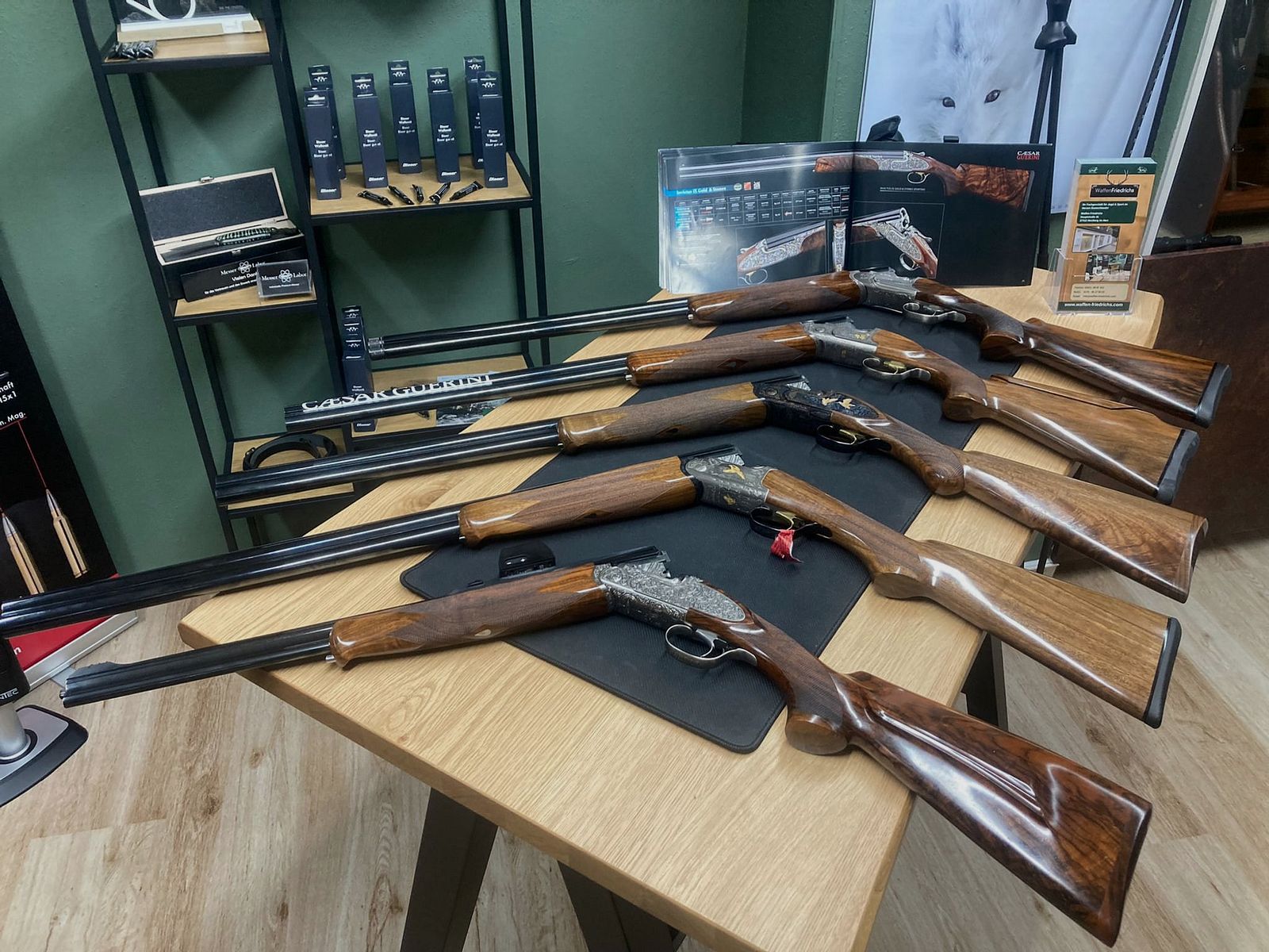 Caesar Guerini REVENANT Gold Bockdoppelflinte