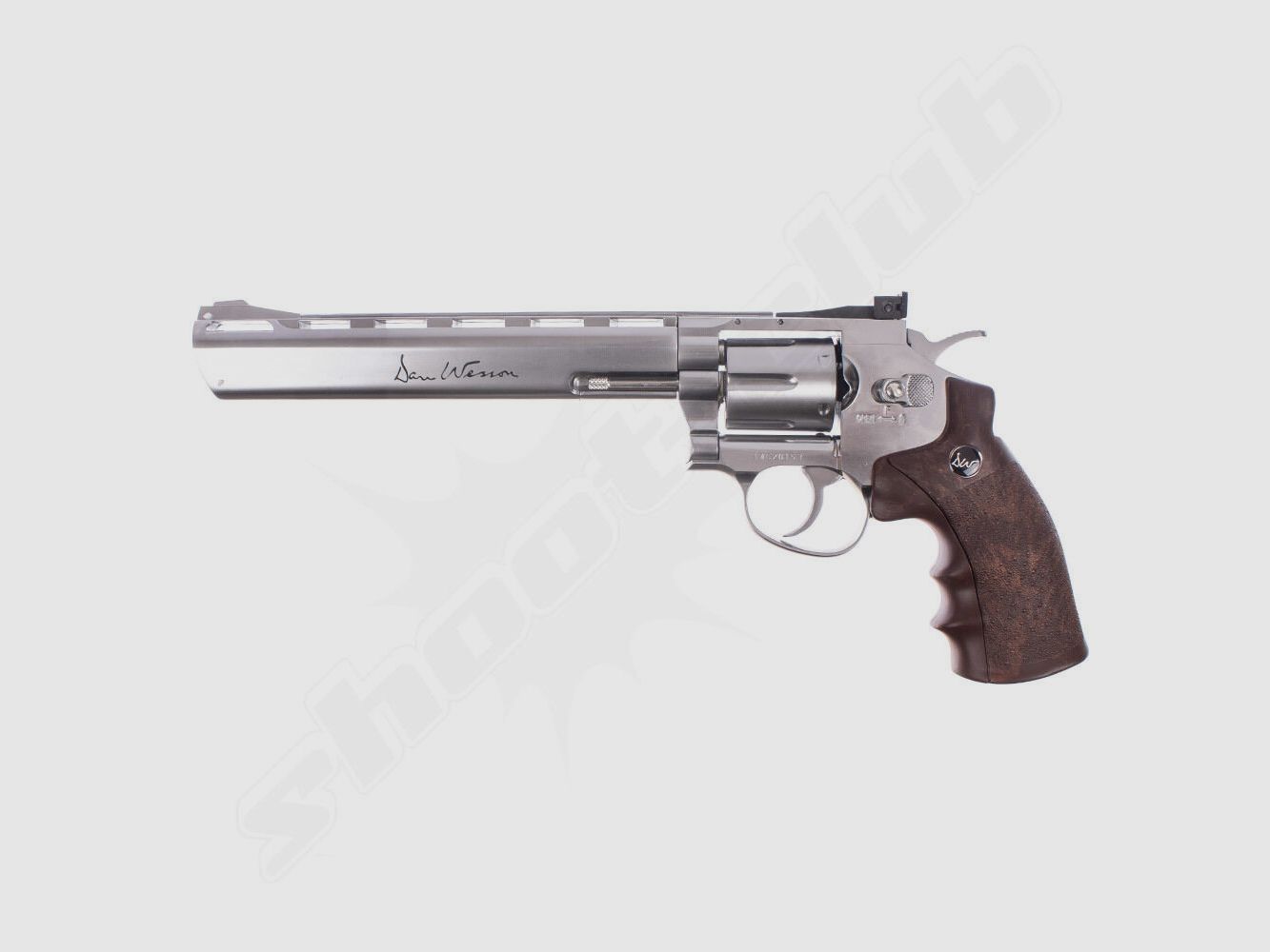 Dan Wesson 8 Zoll CO2-Revolver Kaliber 4,5mm - Set