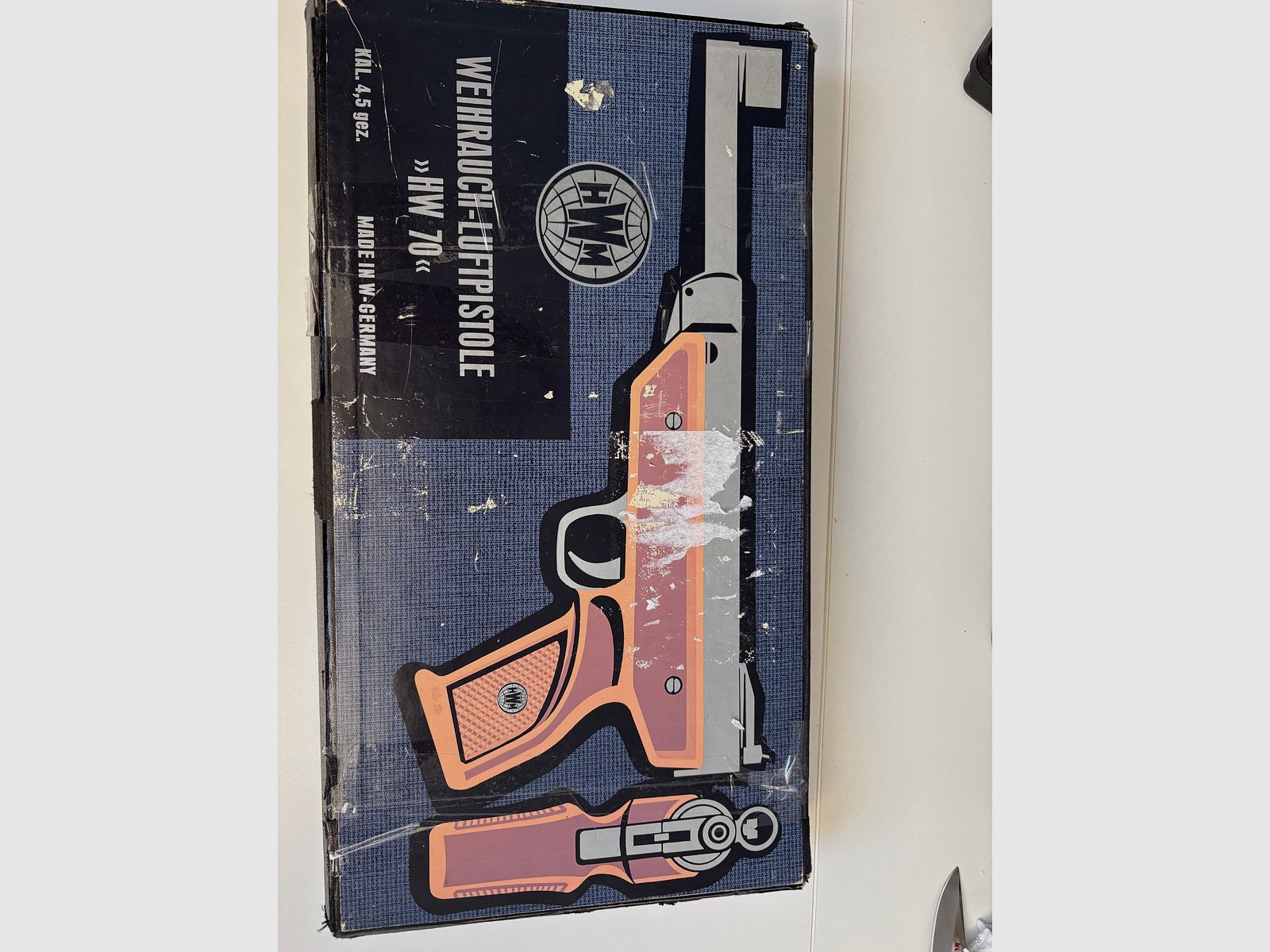 Weihrauch HW 70 – pistolet pneumatyczny – dobry stan - F - cena do negocjacji