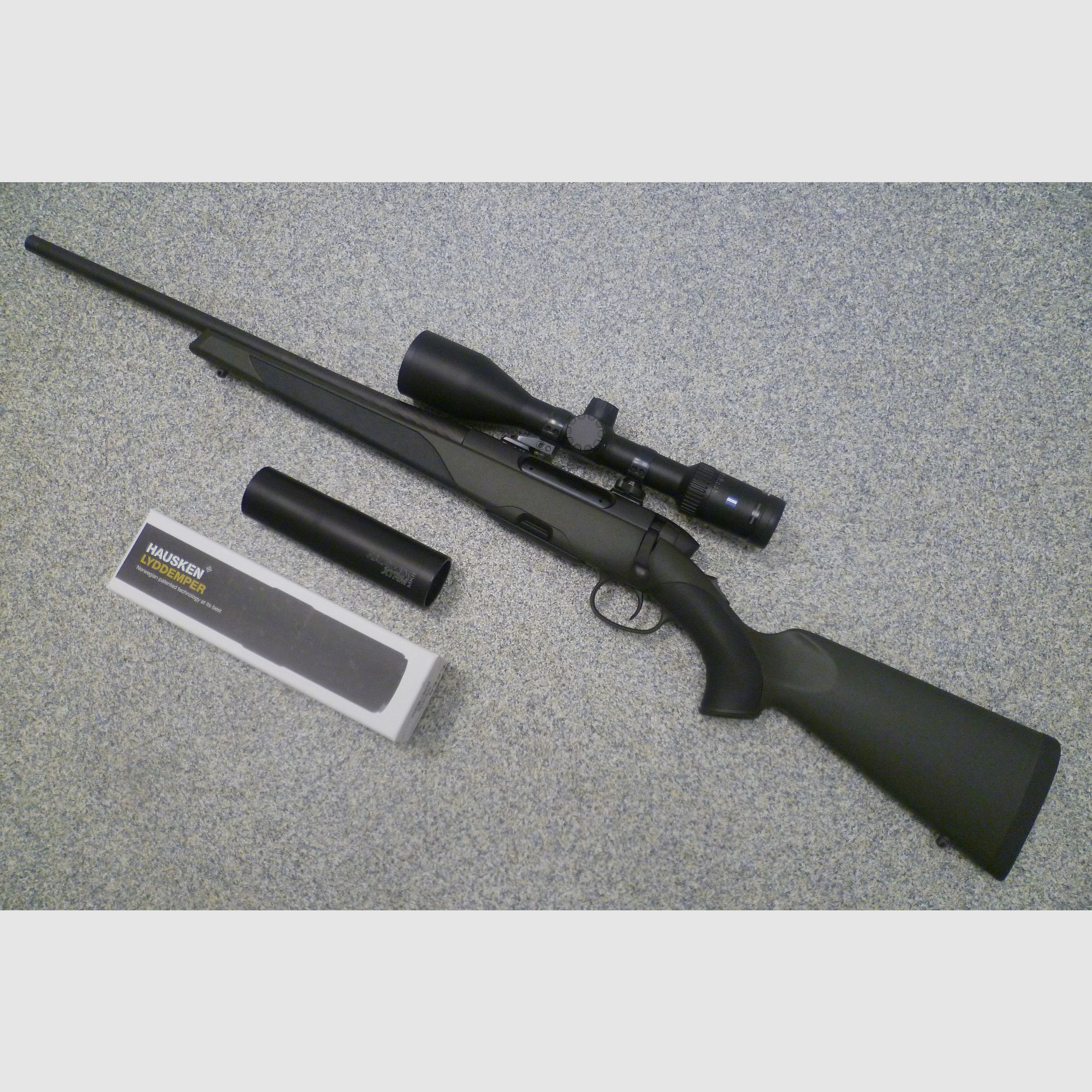 Rifle repetidora Steyr SM 12 .30-06 Spring. Sistema de enlace Zeiss Conquest V6 y SD