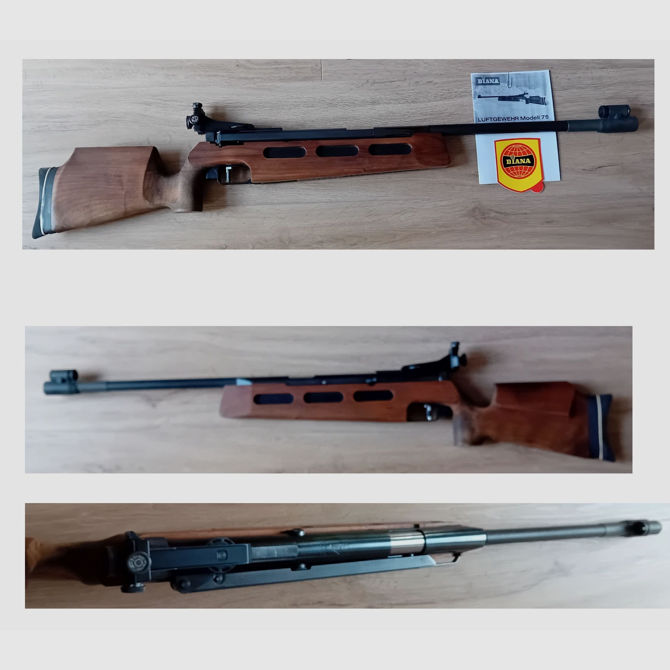 Luftgewehr Diana 75 Rechtsschaft