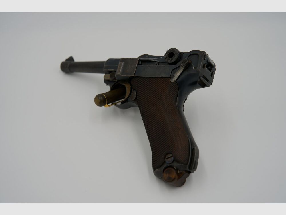 P08 DMW / Mauser P08 Baujahr 1918 Erfurt