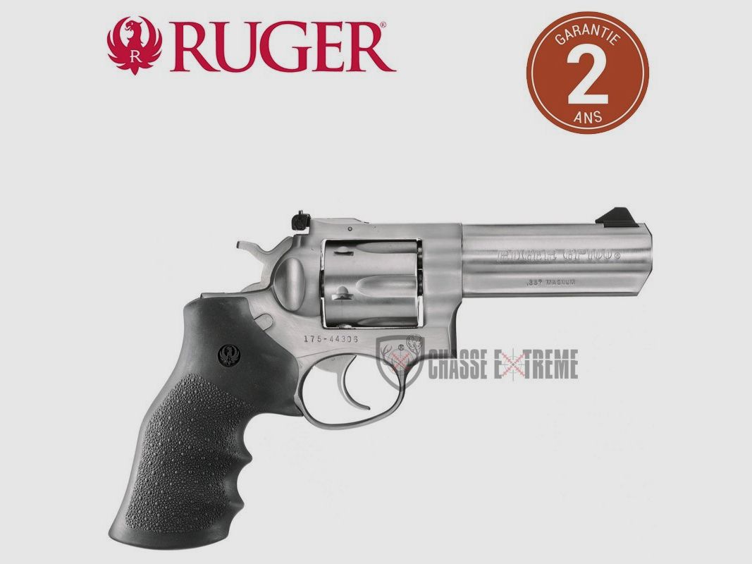 Revólver RUGER GP100 Acero Mirilla Micro calibre 357 Mag, imagen 1 de 2