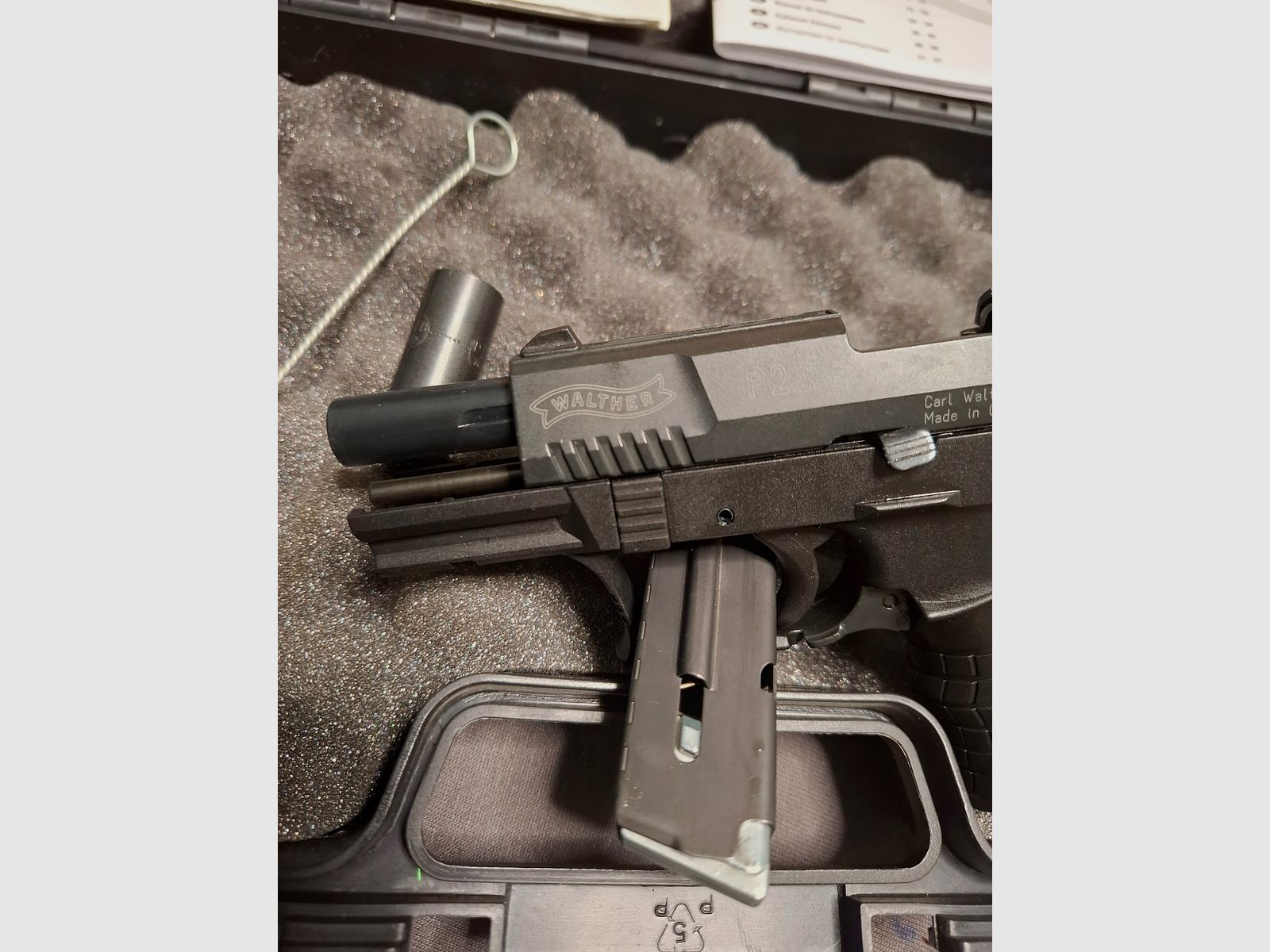 Walther P22  9mm P.A.K.  PTB 778