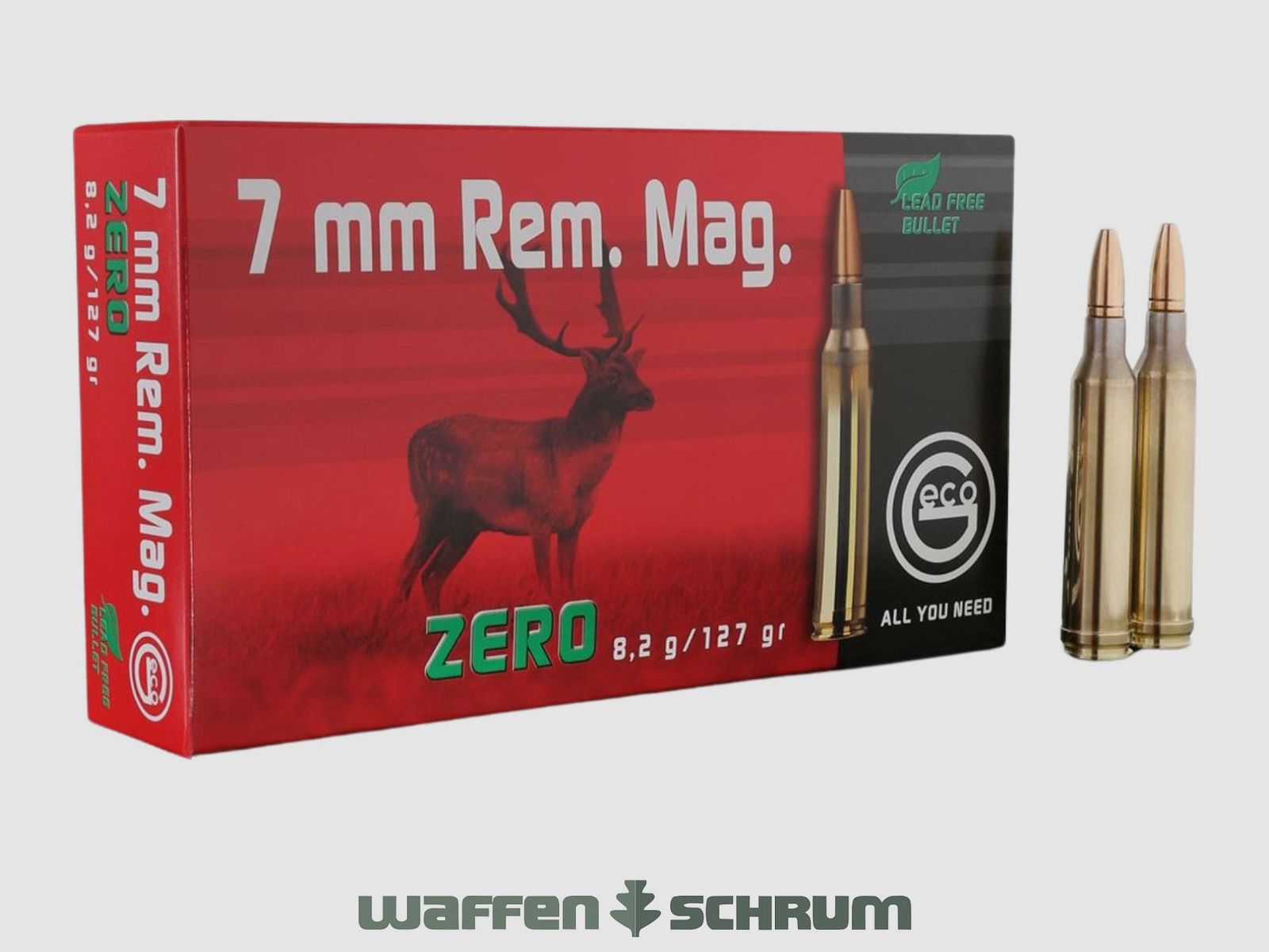 Geco Zero 8,2g - 127gr 7mmRemMag