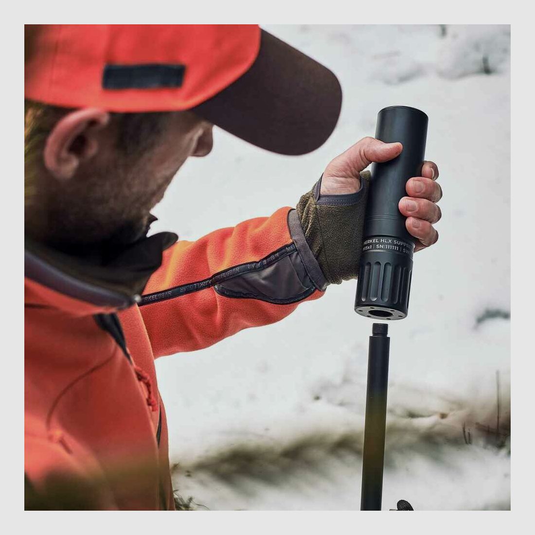 Merkel Schalldämpfer HLX Suppressor - Calibro: 5,6 - 7,62 mm