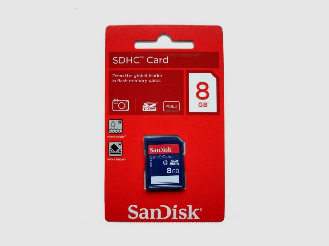 SD-kaart 8 GB, afbeelding 2 van 2