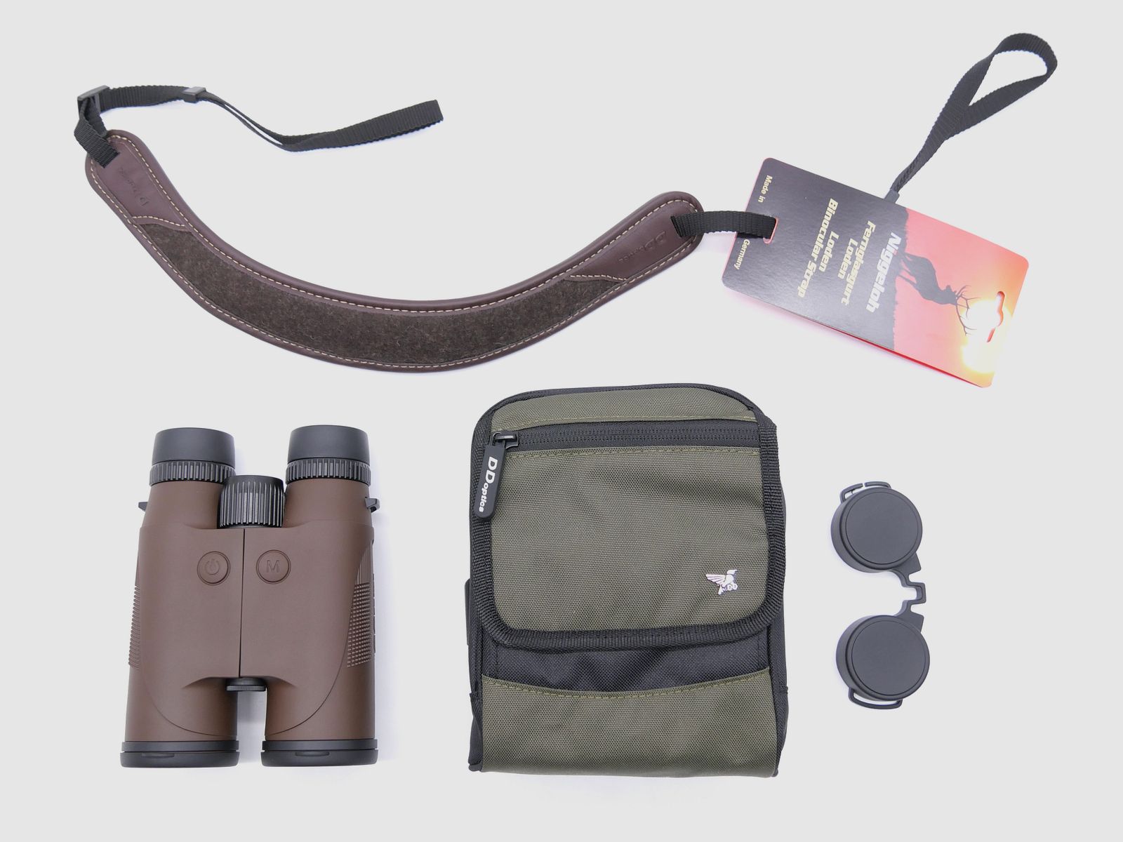 DDoptics 441931047 binoculars Pirschler Range 10x45 brown