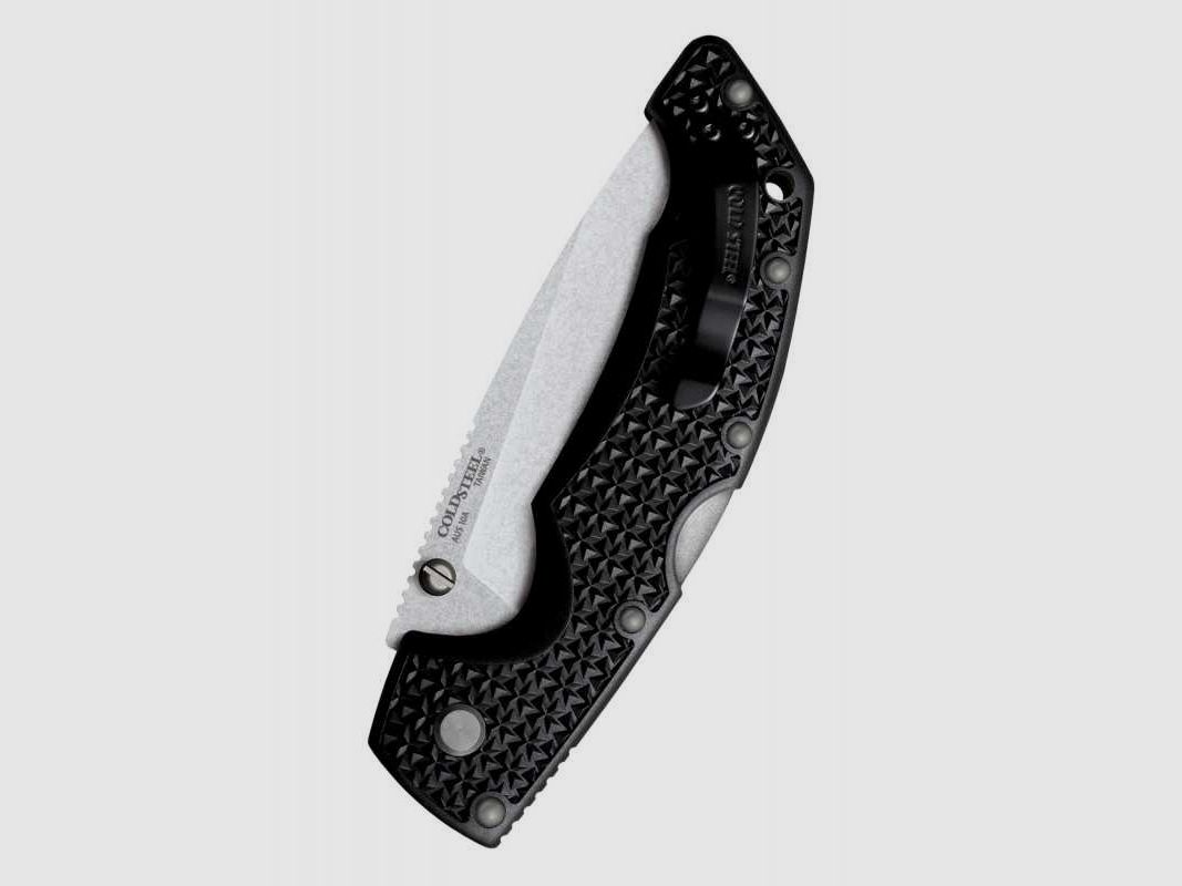Cold Steel Voyager Large Taschenmesser, Drop Point, Glatte Schneide, AUS 10A