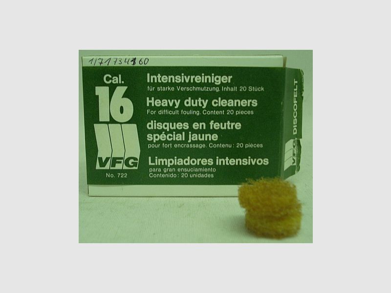 VFG Intensywny środek czyszczący .16 - a20