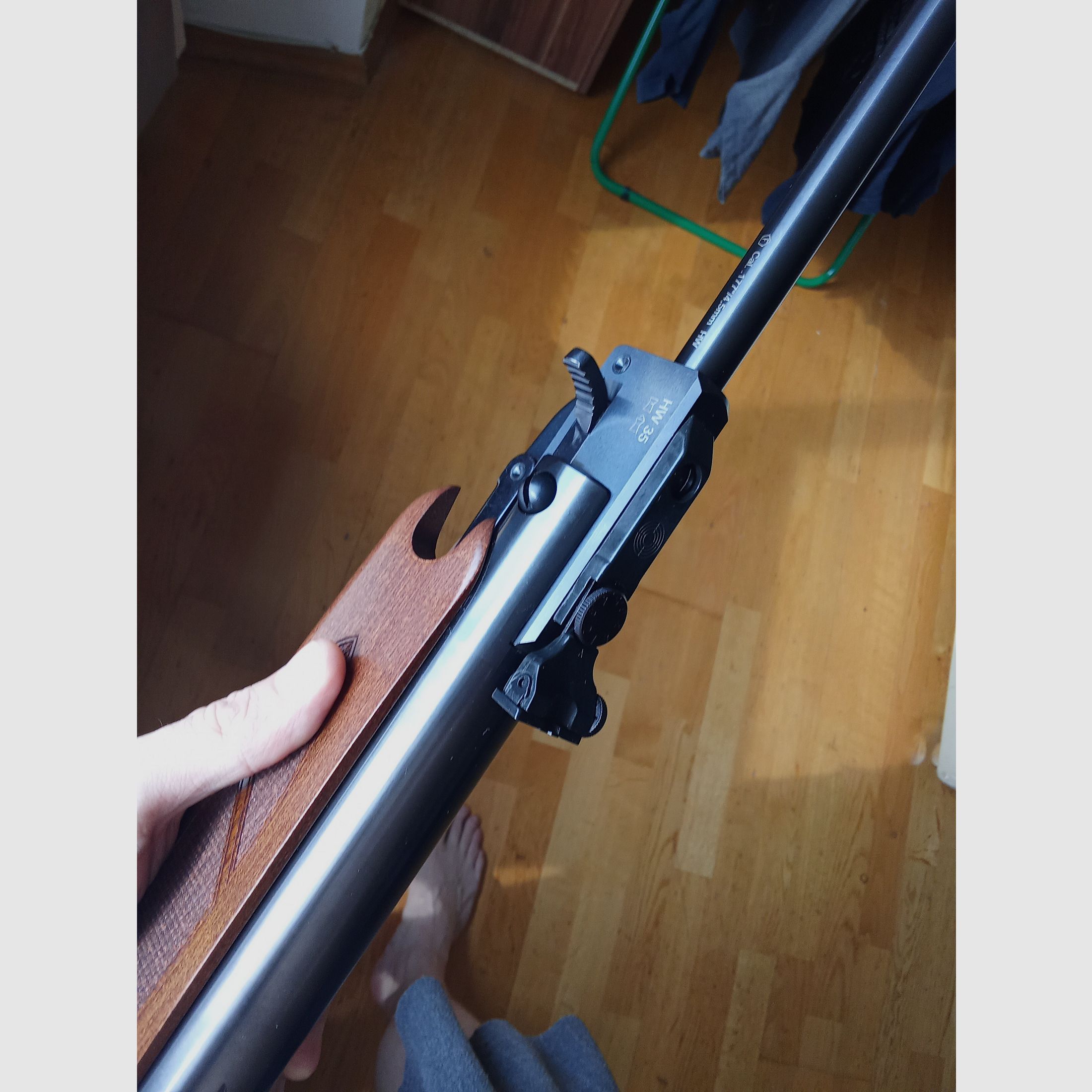 weihrauch hw 35 + wenn erwünscht hawke vantage 2-7