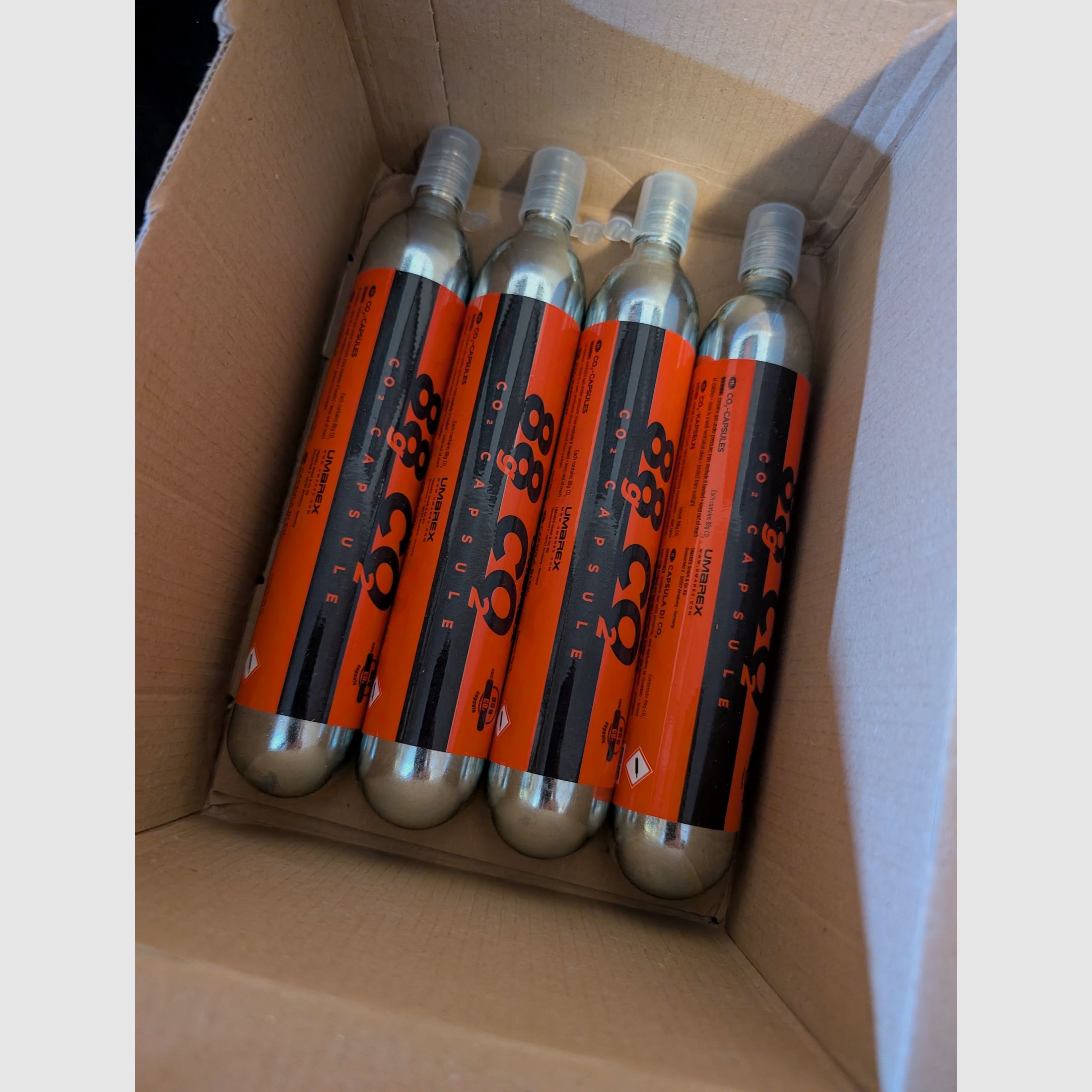 Umarex CO2 Kartusche 88g x4