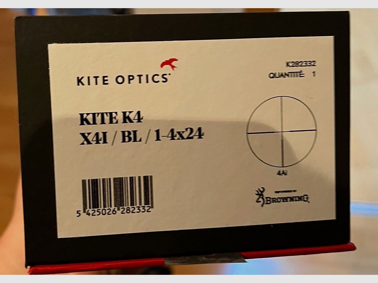 Kite K4 X4I/BL/ 1-4x24 Drückjagdzielfernrohr 