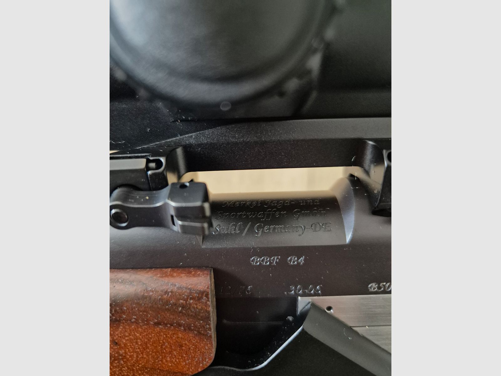 Merkel B4 Bockbüchsflinte 12/76 + 30.06 mit ZF Meopta Meostar R2 2,5-15x56