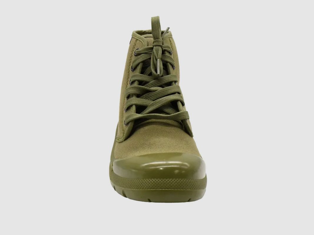 Brousse Schuhe aus Baumwollgewebe in Khaki Größe 39 bis 46, Bild 7 von 12