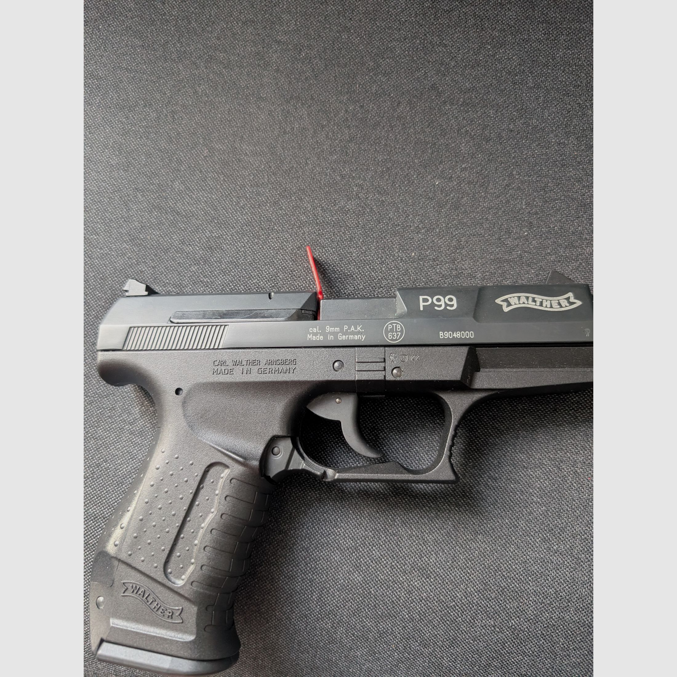 Walther P99 - 9mm P.A.K. - Original von Carl Walther Arnsberg