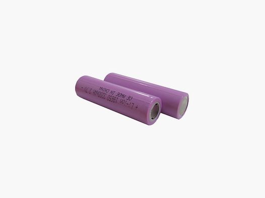 Batterie 18650 3,7 V 3200 mAh Li-ion 30A Flachkopf