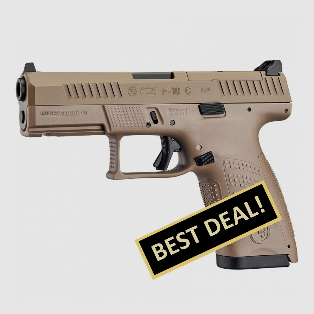 CZ Pistole P-10 C OR FDE Ceracote 9 mm