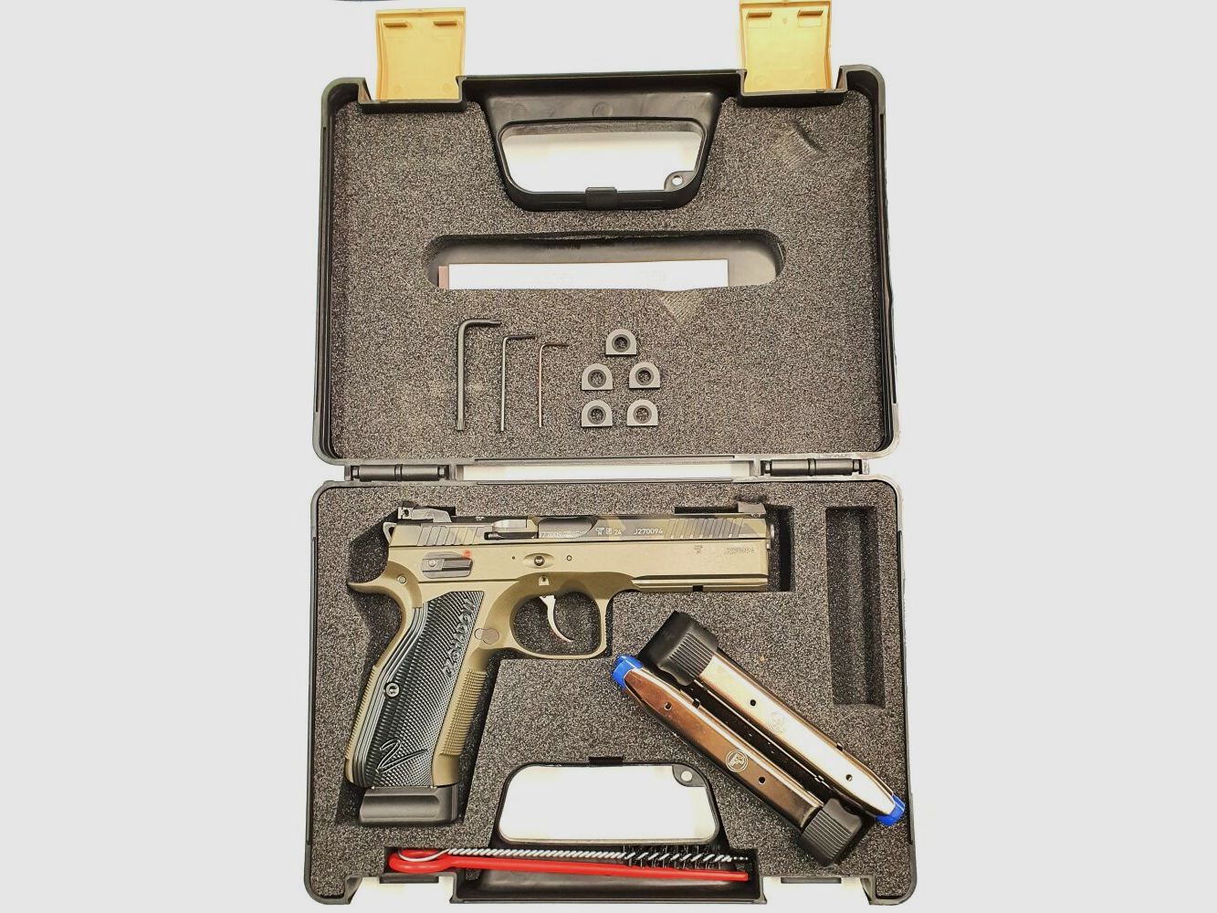 CZ 75 SP - 01, Shadow II OR, Camo Oliv Double Action DA/SA-Abzug