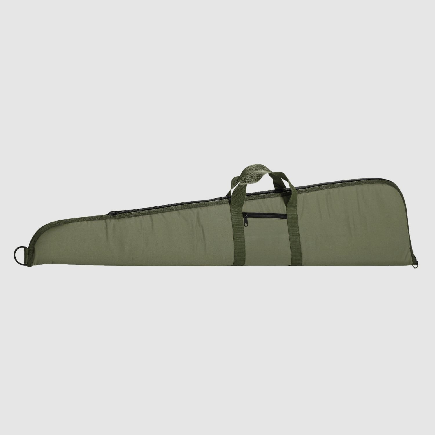 Groene geweerhoes met buitenzak 120x23cm