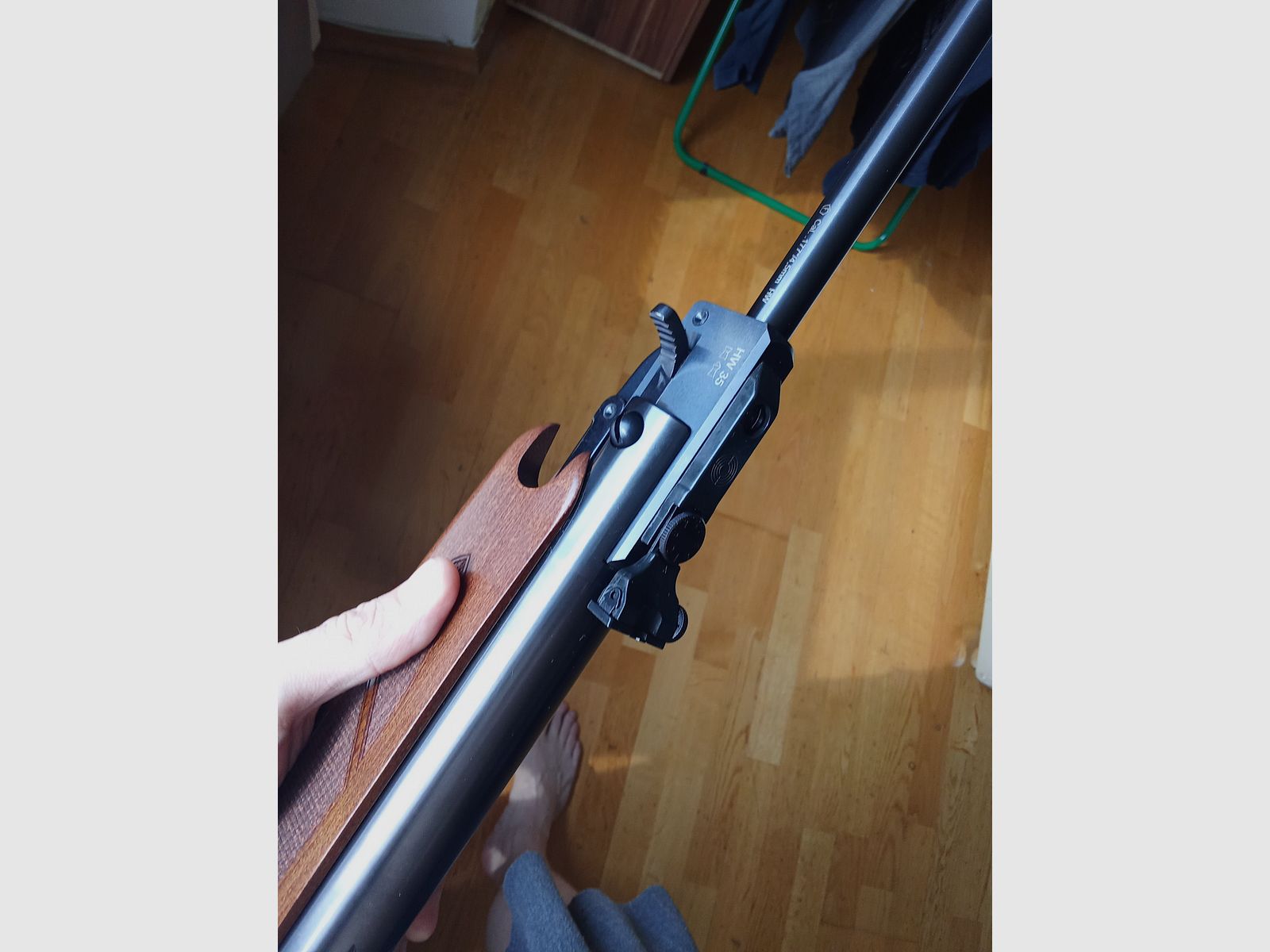 weihrauch hw 35 + wenn erwünscht hawke vantage 2-7