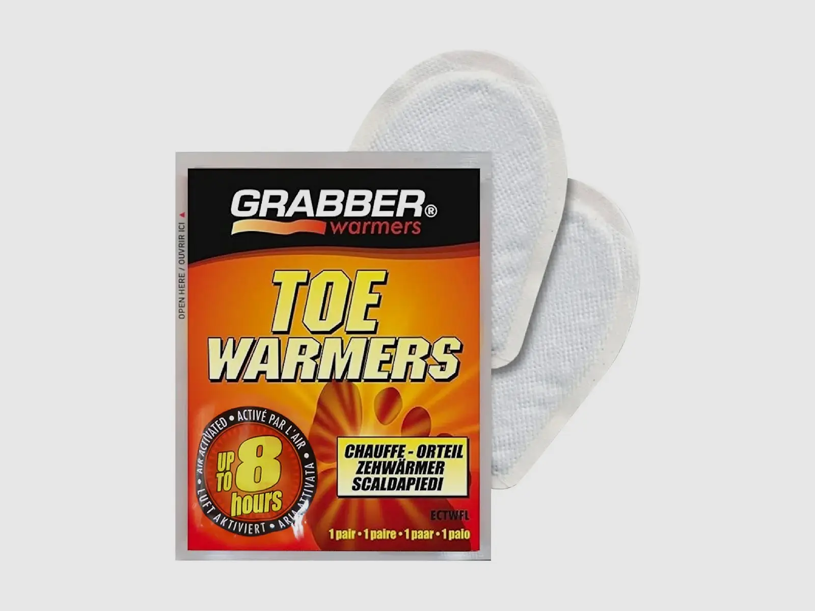 Grabber Zehenwärmer mit Klebefläche, Bild 1 von 2