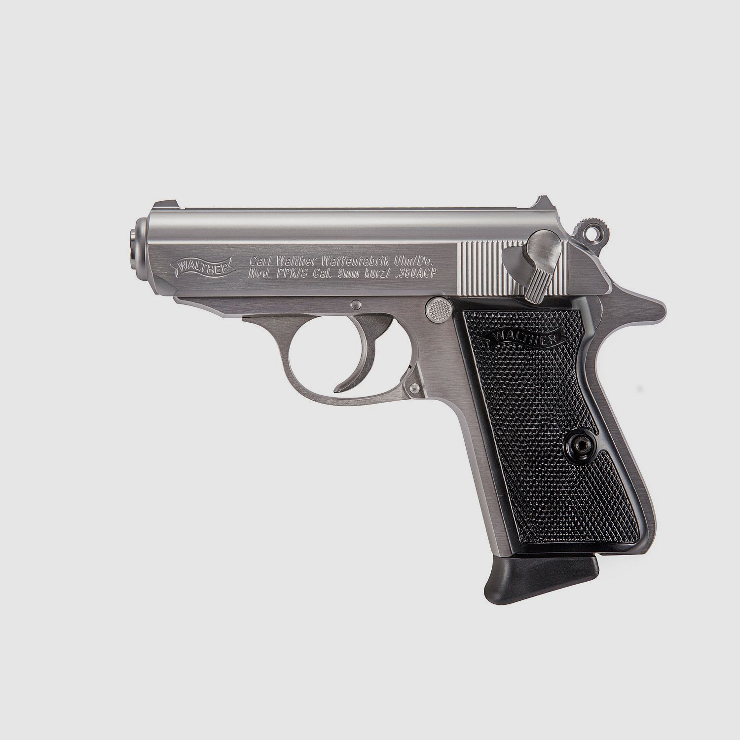 WALTHER PPK/S Kal.9mm kurz Stainless (Edelstahl), Bild 1 von 4