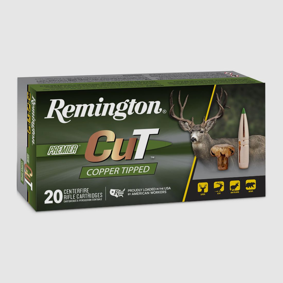 Büchsenmunition REMINGTON Premier CuT – 270 Win. – 130 grains