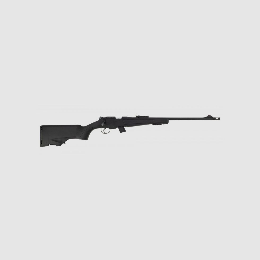 HATSAN ESCORT A VERROU SYNTHETIK SCHWARZ 22LR GEWINDERT 1-2X20, Bild 1 von 2