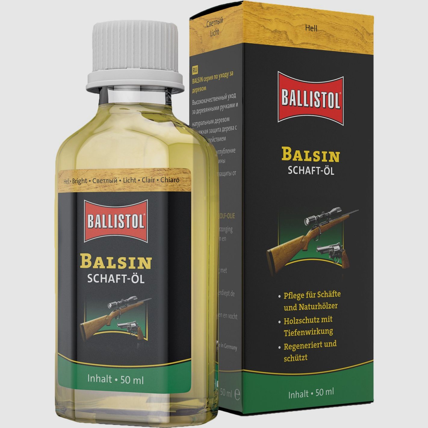 Balsemolie voor lichte kolven 50 ml