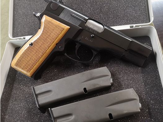 LUGER M90, FN Highpower, Browning Hi Power compacto / versión corta
